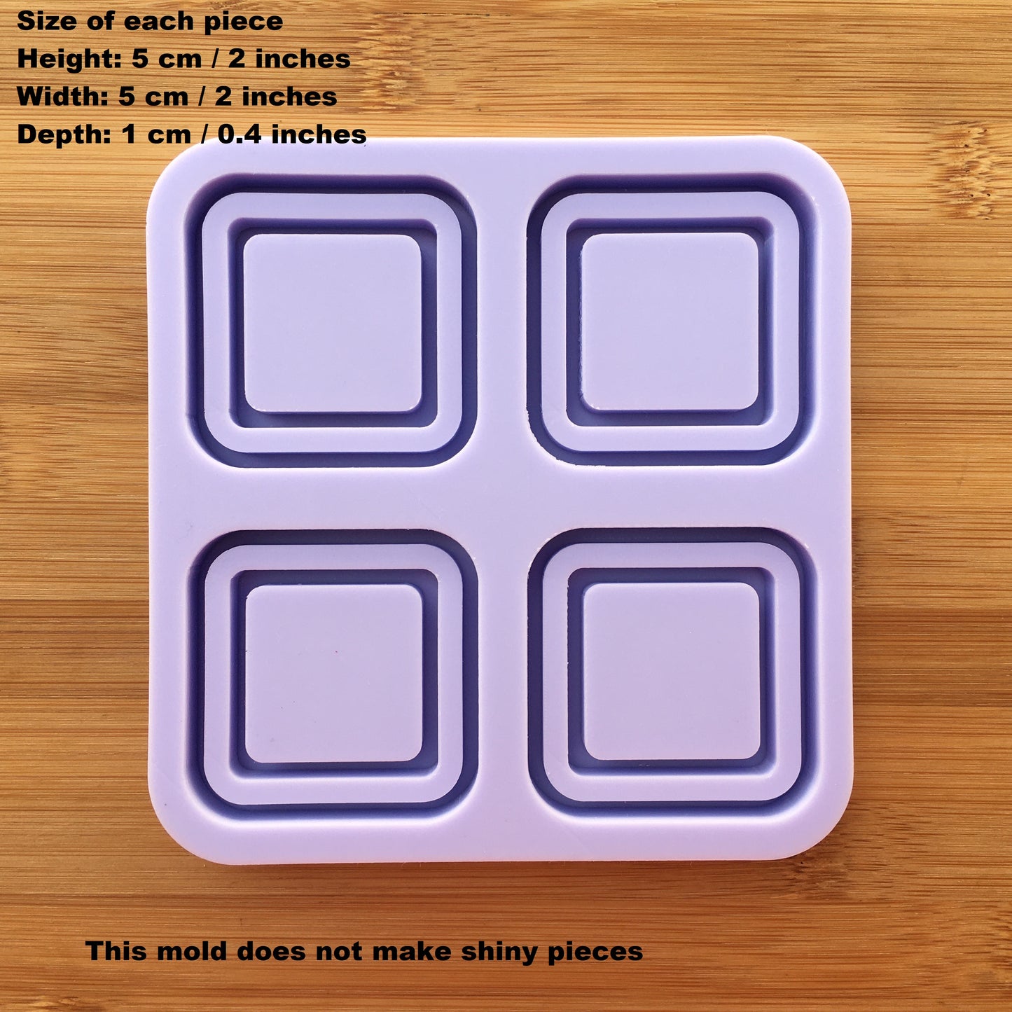 Square Silicone Mold - The Crafts and Glitter Shop