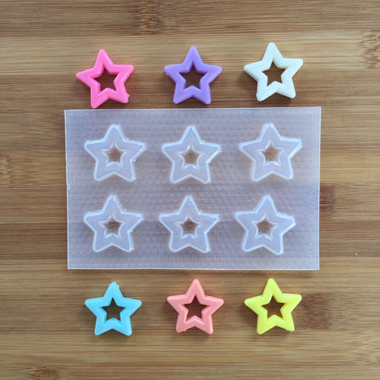 1 inch Hollow Star Plastic Mold