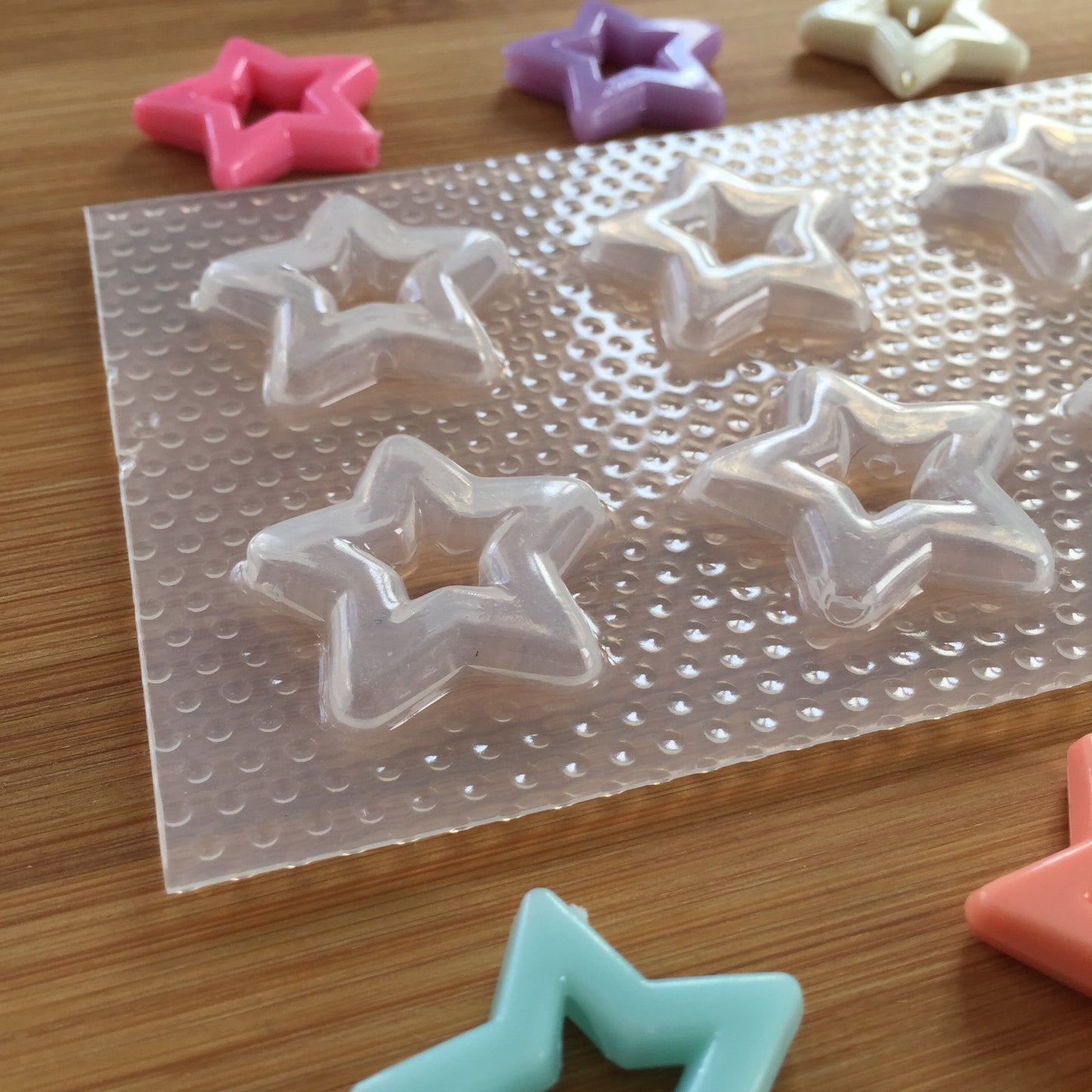 1 inch Hollow Star Plastic Mold