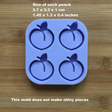 Load image into Gallery viewer, Peach Shaker Silicone Mold