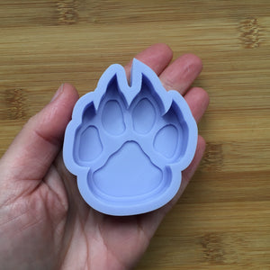 6cm / 2.3" Bear Claw / Paw Silicone Mold, Food Safe Silicone Rubber Mould