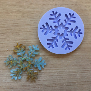 3" Snowflake Silicone Mold