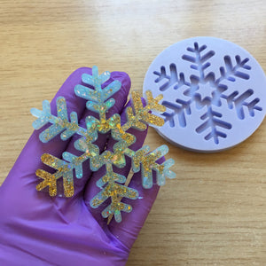 3" Snowflake Silicone Mold