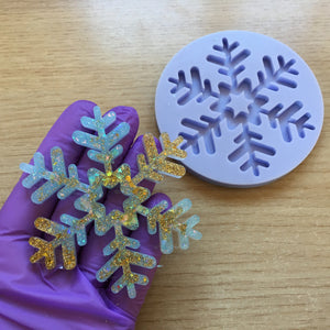 3" Snowflake Silicone Mold