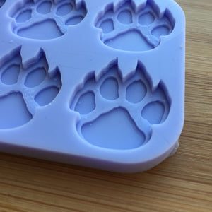 1.2" Bear Claw Silicone Mold, Food Safe Silicone Rubber Mould