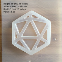 Load image into Gallery viewer, 6 oz D20 Plastic Mold