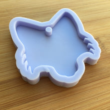 Load image into Gallery viewer, 2&quot; Fox Head Silicone Mold, Food Safe Silicone Rubber Mould - with hole