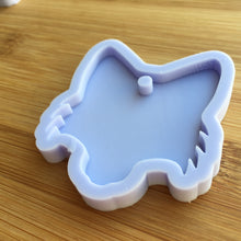 Load image into Gallery viewer, 2&quot; Fox Head Silicone Mold, Food Safe Silicone Rubber Mould - with hole