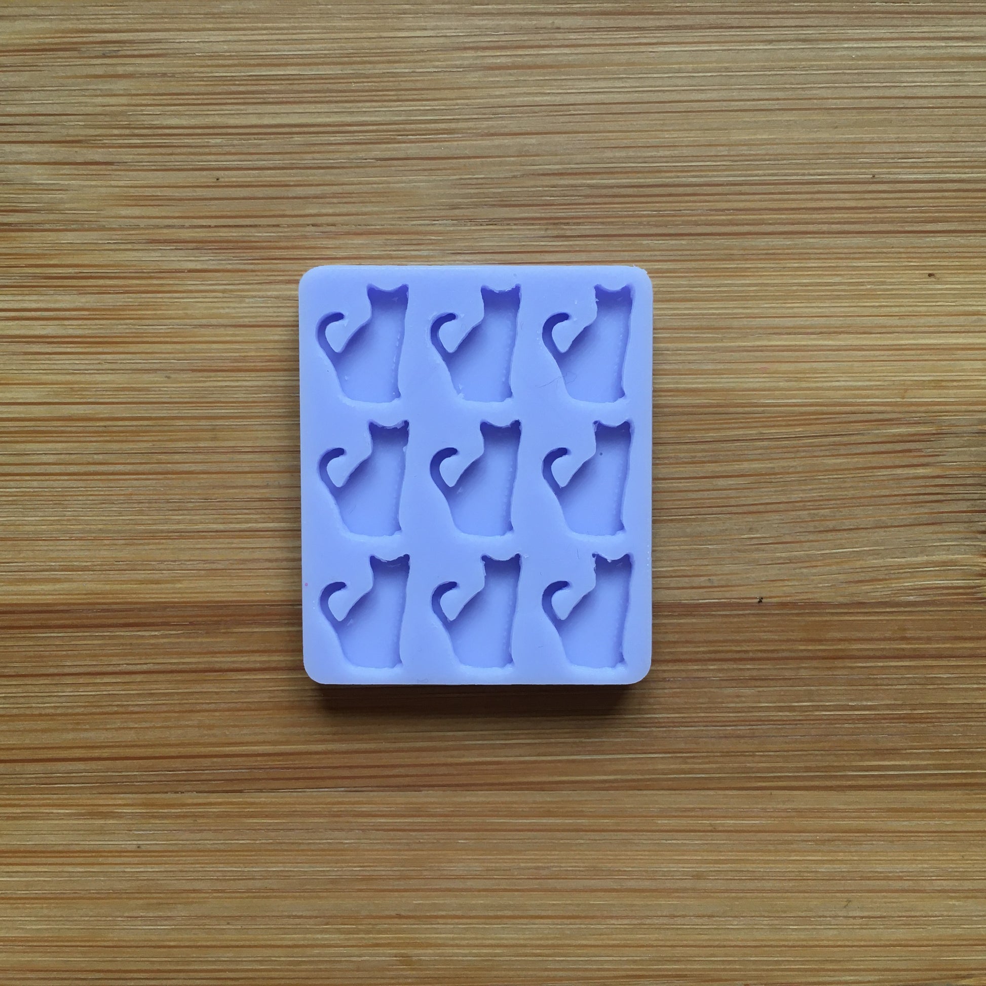 1cm or 2cm Cat Silicone Mold, Food Safe Silicone Rubber Mould - The Crafts and Glitter Shop