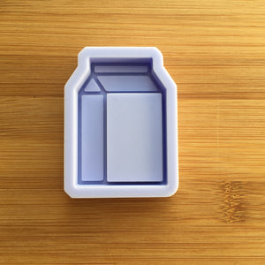 2" Milk Carton Shaker Silicone Mold, Food Safe Silicone Rubber Mould