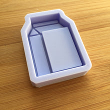 Load image into Gallery viewer, 2&quot; Milk Carton Shaker Silicone Mold, Food Safe Silicone Rubber Mould