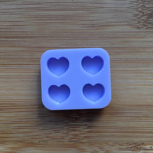 1cm Heart Silicone Mold, Food Safe Silicone Rubber Mould