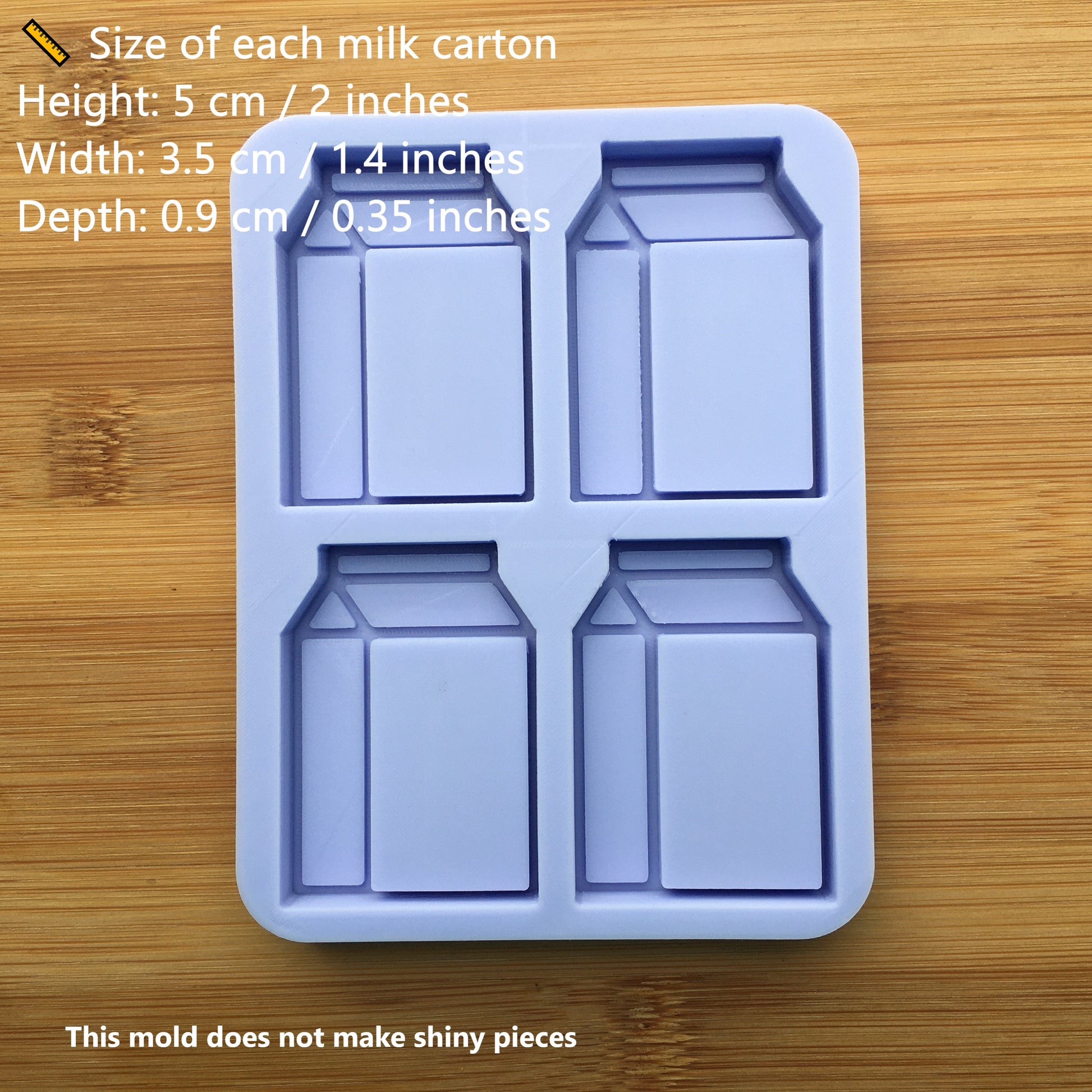 Milk Carton Shaker Silicone Mold - The Crafts and Glitter Shop