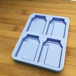 2" Milk Carton Shaker Silicone Mold, Food Safe Silicone Rubber Mould