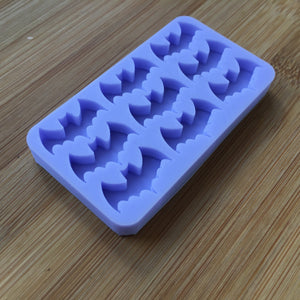 2cm Bats Silicone Mold, Food Safe Silicone Rubber Mould