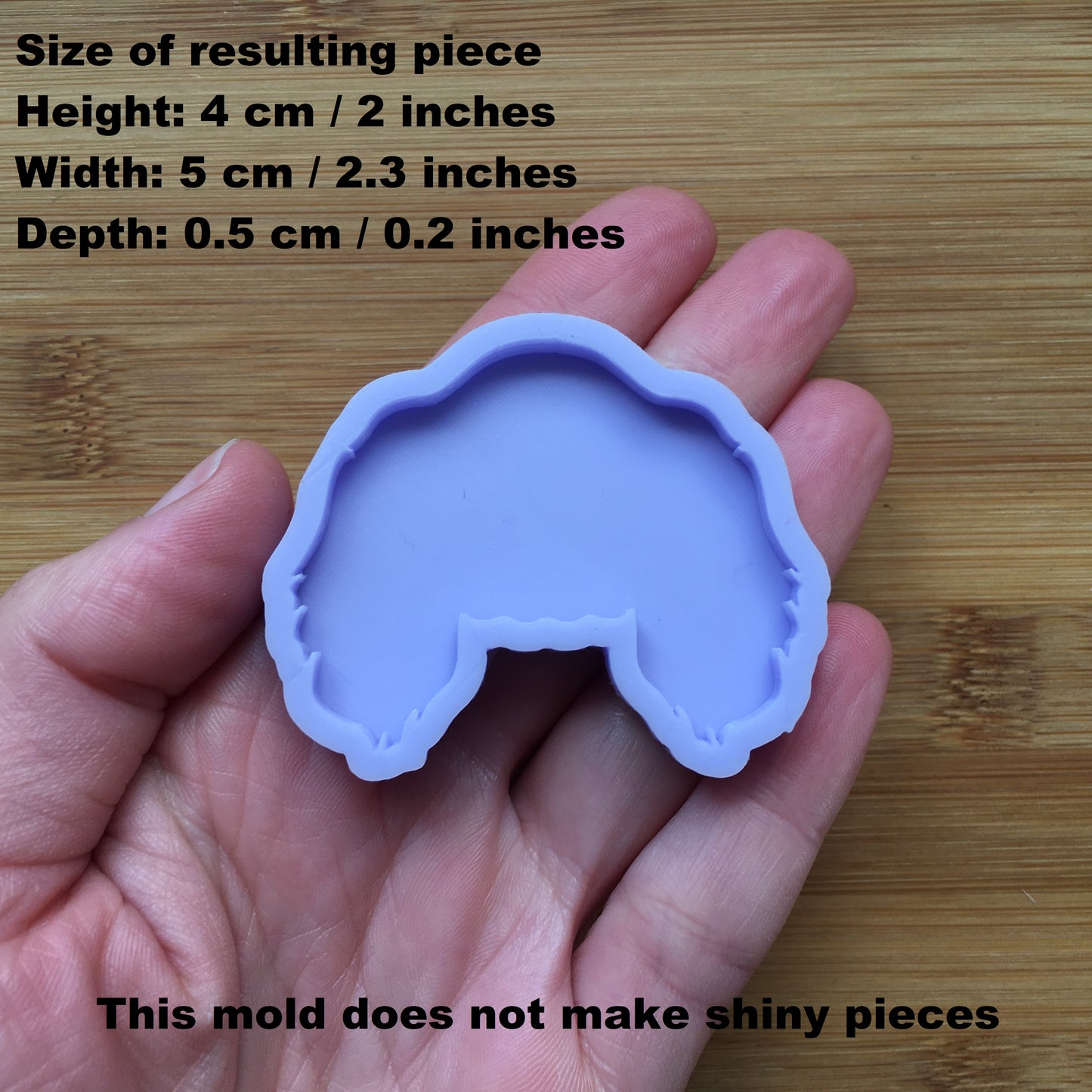 Cavalier King Charles Spaniel Silicone Mold - The Crafts and Glitter Shop