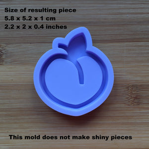 2" Peach Shaker Silicone Mold