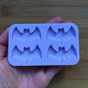 4cm Flying Bat Silicone Mold, Food Safe Silicone Rubber Mould