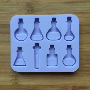 Potion Bottles Silicone Mold, Food Safe Silicone Rubber Mould