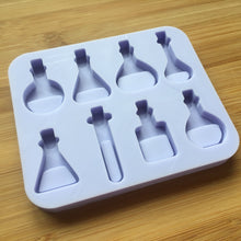 Load image into Gallery viewer, Potion Bottles Silicone Mold, Food Safe Silicone Rubber Mould