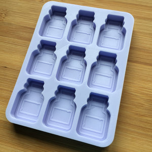 4cm Apothecary Jar Silicone Mold, Food Safe Silicone Rubber Mould