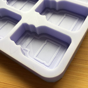 4cm Apothecary Jar Silicone Mold, Food Safe Silicone Rubber Mould