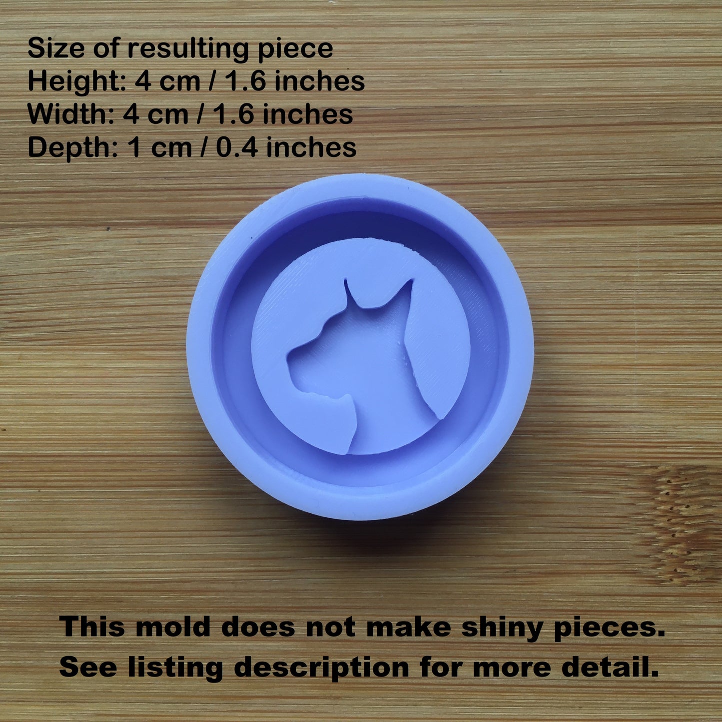 Great Dane Silicone Mold - The Crafts and Glitter Shop