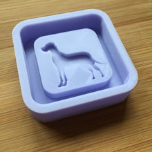 Load image into Gallery viewer, Great Dane Silhouette Silicone Mold, Food Safe Silicone Rubber Mould
