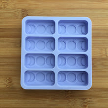 Load image into Gallery viewer, 2&quot; Triple Moon Silicone Mold, Food Safe Silicone Rubber Mould