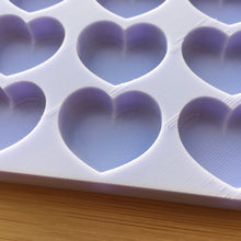 Load image into Gallery viewer, Puffy Heart Silicone Mold, Food Safe Silicone Rubber Mould