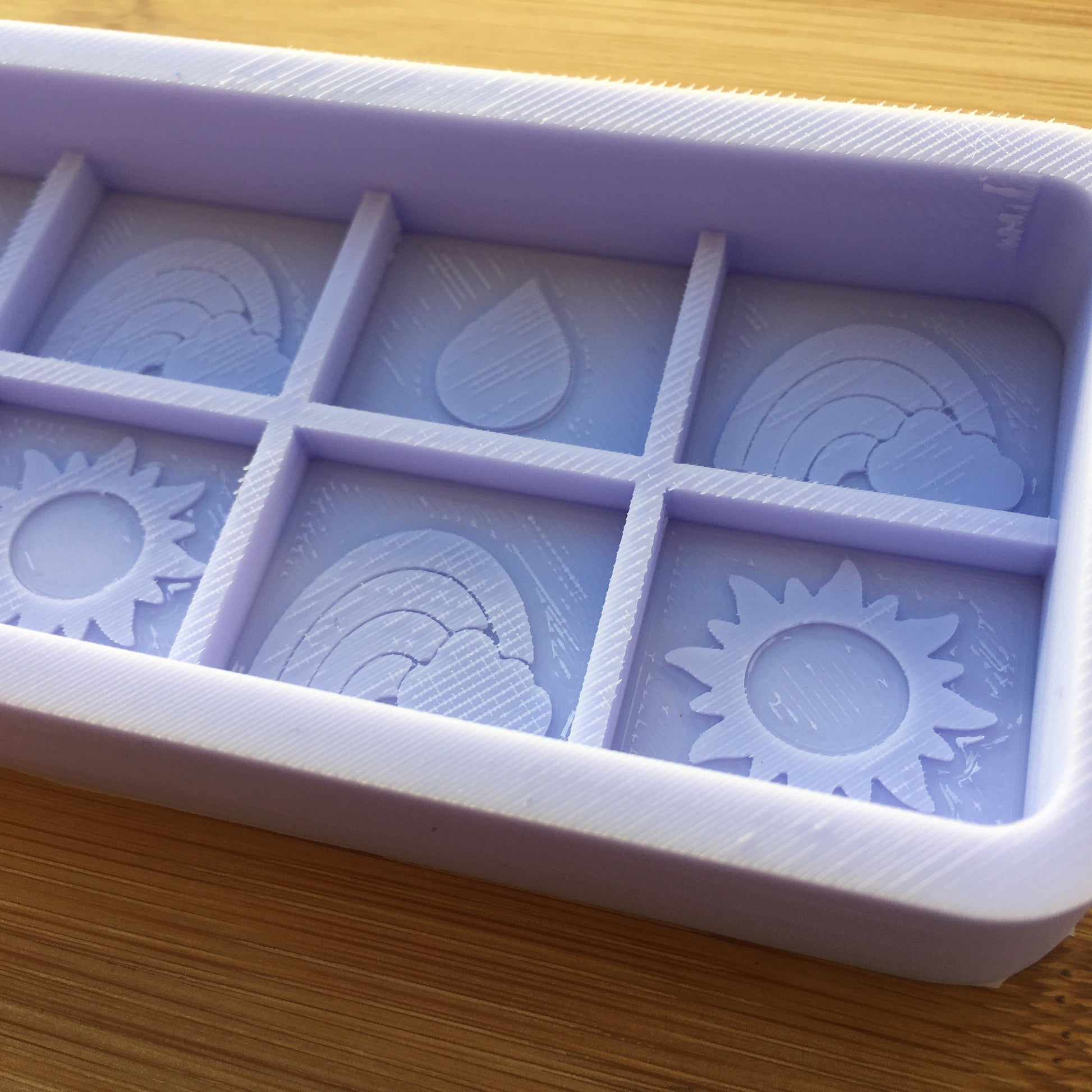 Spring Wax Melt Snap Bar Silicone Mold - The Crafts and Glitter Shop