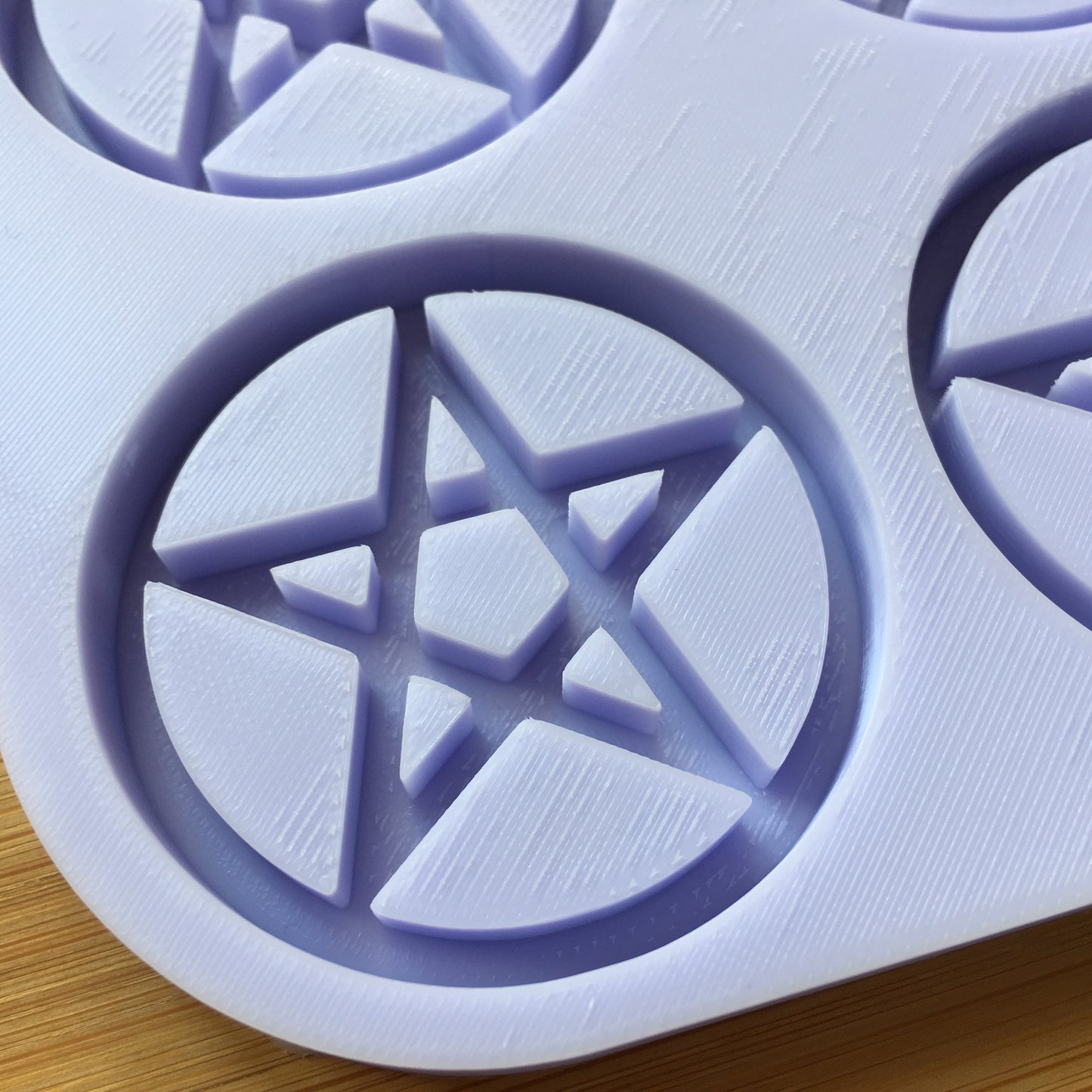 Pentagram Silicone Mold - The Crafts and Glitter Shop