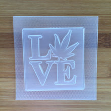 Load image into Gallery viewer, 1.5 oz / 3 oz Love weed Mold