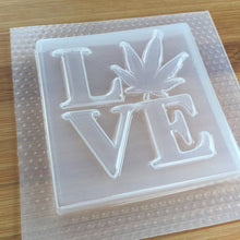Load image into Gallery viewer, 1.5 oz / 3 oz Love weed Mold