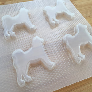 Shiba Inu Plastic Mold - Dog Silhouette Mould - Dog Breeds