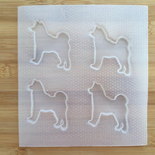 Load image into Gallery viewer, Shiba Inu Plastic Mold - Dog Silhouette Mould - Dog Breeds