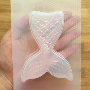 4 oz Mermaid Tail Plastic Mold
