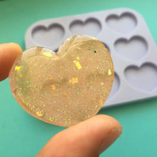 Load image into Gallery viewer, 1.5 inch Heart Silicone Mold