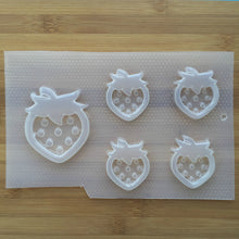 Load image into Gallery viewer, Strawberry Shaker Plastic Mold