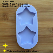 Load image into Gallery viewer, 1.5&quot; Star Silicone Mold