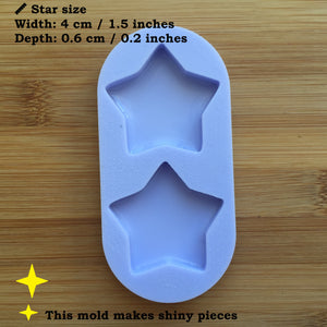 1.5 inch Star Silicone Mold