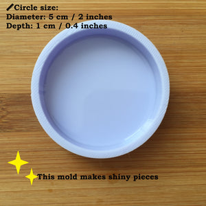 2 inch Circle Silicone Mold