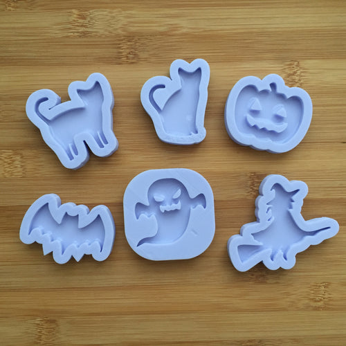 Halloween Silhouettes Silicone Mold