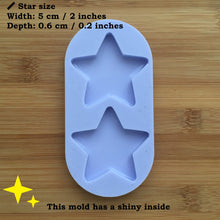 Load image into Gallery viewer, 2 inch Star Silicone Mold