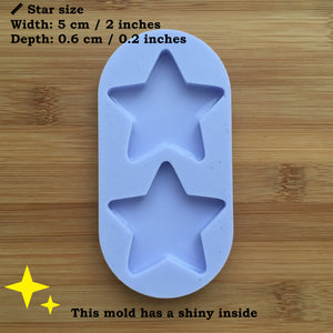 2 inch Star Silicone Mold