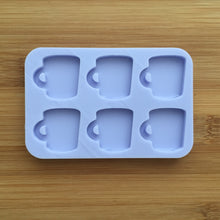 Load image into Gallery viewer, 1&quot; Mug Silicone Mold, Food Safe Silicone Rubber Mould