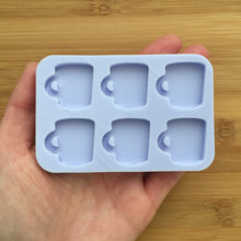 Load image into Gallery viewer, 1&quot; Mug Silicone Mold, Food Safe Silicone Rubber Mould
