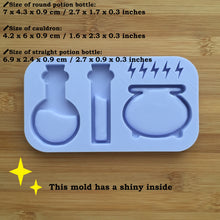 Load image into Gallery viewer, Potion Making Set Silicone Mold