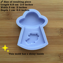 Load image into Gallery viewer, 2.6&quot; Cow UFO Silicone Mold