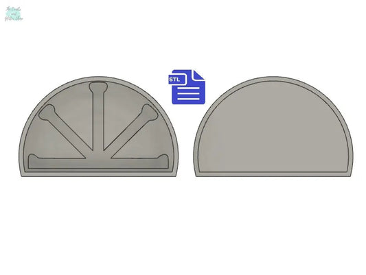 Imbolc Bath Bomb Mold STL File - for 3D printing - FILE ONLY - Imbolc Sign Bath Bomb Press - Shower Steamer Mould - trinket dish soap tray - The Crafts and Glitter Shop